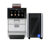 Dr Coffee Proxima M12 Plus | кофемашина с холодильником и подключением к водопроводу или к бутыли 19 л