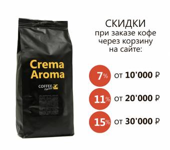 COFFEE Espresso Crema Aroma (КОФЕ ЭСПРЕССО Крема Арома)